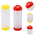 Durable Squeeze Bottles for Condiments - Set of 2