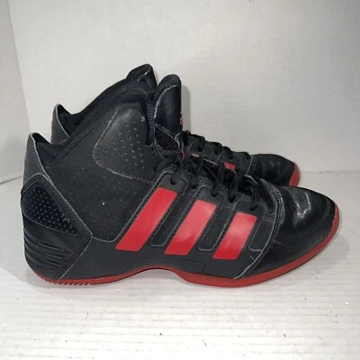 Adidas Mens Black Red Commander TD 3 K Basketball Sneaker Size 6 - Image 1 of 4
