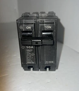 Interruptor GE General Electric THQL2150 50 amperios 2 polos 120/240 VCA nuevo - Imagen 1 de 4