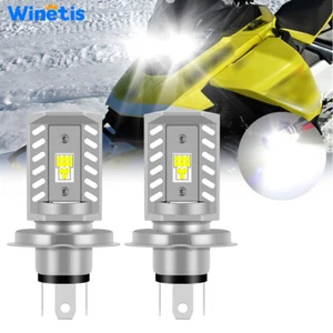 For Ski-Doo Snowmobiles 80W LEDs Super Bright White Headlights Bulbs Lamps - Bild 1 von 10