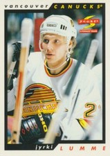 1996-97 Score #22 JYRKI LUMME - Vancouver Canucks