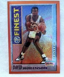 1995-96 Topps Finest #M11 David Robinson San Antonio Spurs - Picture 1 of 2