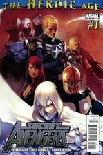 Secret Avengers 1A Djurdjevic VF 2010 Stock Image
