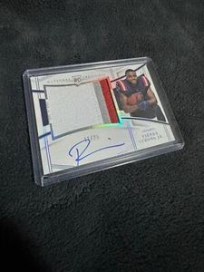 2022 National Treasures Pierre Strong Jr. RPA /25 - Picture 1 of 2