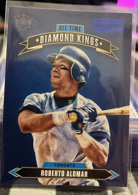 2020 Diamond Kings Artist’s Proof All-Time Diamond Kings Roberto Alomar - Image 1 of 2