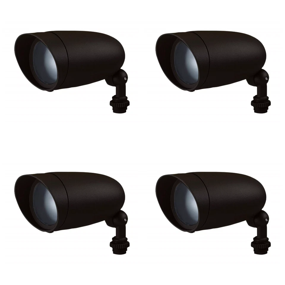 NUVO LIGHTING Satco / Nuvo SF76-646 - 1 Light - Landscape Flood - PAR20- Dark Bronze (4 Pack)