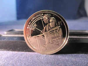 2014-S One MIRROR PROOF Dollar HOSPITALITY Sacagawea $$ IN STOCK - Picture 1 of 3