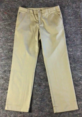 Niñas Land's End Talla 16 Chino Beige Uniforme Escolar Cintura Ajustable Pantalones Foto 1 de 4