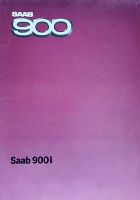 1985 SAAB 900i car sales brochure, German text - Image 1 of 4