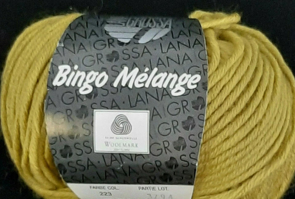 (110 € /kg):  50 g LG Bingo Mélange, Partie 6013  Fb. 223 gelbgrün  #5484 - Bild 1 von 1