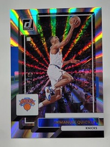 2022-23 Panini Donruss Immanuel Quickley Holo Laser /149 #175 New York Knicks