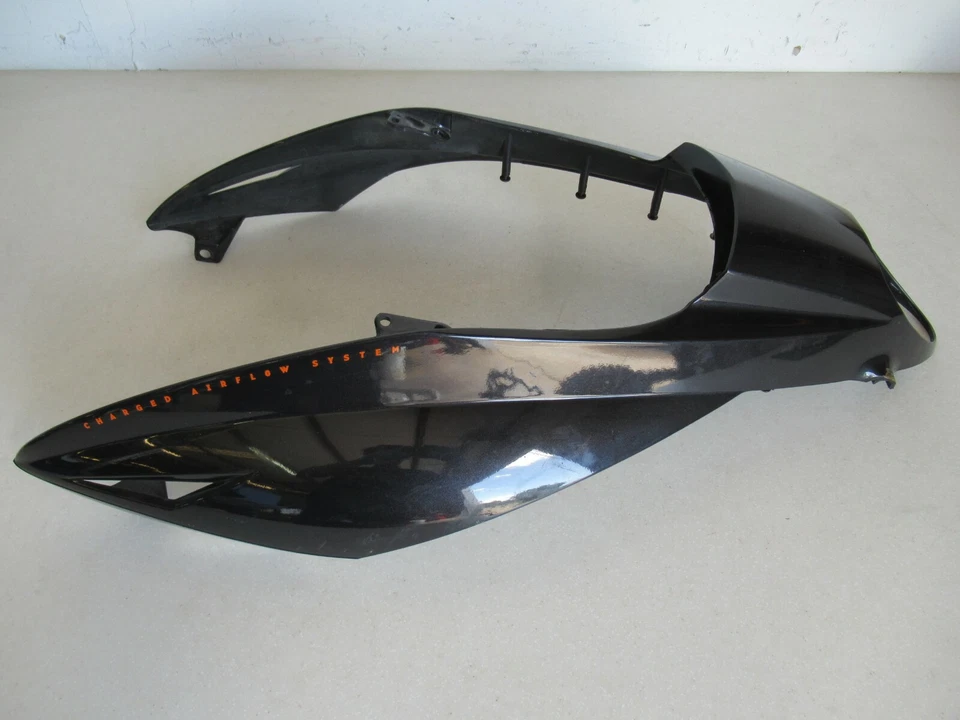 Black Rear Fender Top Cover fits 2001 KTM Duke II 640 58708018000 - Image 1 of 4