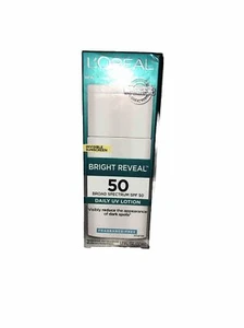 L'Oreal Paris Bright Reveal SPF 50 Daily UV Lotion 1.7oz - Picture 1 of 2