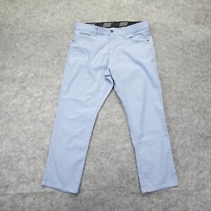 Nike Golf Pants Mens 34x27* Blue Slim Fit Flex 6-Pocket Dri-Fit Tag 34x30