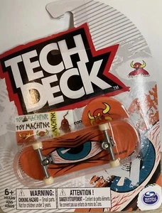 Tech Deck TOY MACHINE Orange Monster Eye Rare Skateboard Fingerboard New 2021 - Picture 1 of 1