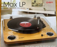 ion max record player