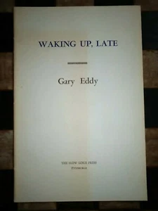 1977 Gary Eddy "Waking Up, Late" 1st Ed, limited Ed, discoloration on cover - Picture 1 of 6