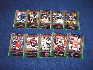 2009 BOWMAN DRAFT FOOTBALL COMPLETE ALL-STAR ALUMNI INSERT SET (817-35) - Picture 1 of 1