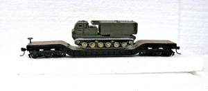 Remolque del ejército de Estados Unidos Ho Bachmann con tanque MRLS EN COCHE DEPRIMIDO # 18349 - Imagen 1 de 4
