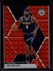 2019-20 Panini Mosaic PAUL MILLSAP Red Prizm #181 Denver Nuggets - Picture 1 of 2
