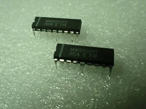 RCA MWS5114E-1 1024-WORD x 4-BIT LSI STATIC RAM SRAM DIP18 VINTAGE ARCADE REPAIR - Picture 1 of 5