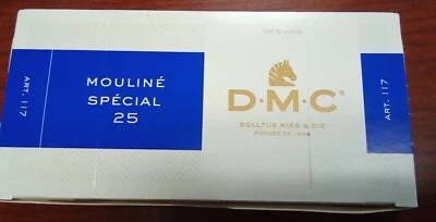 Dmc mouline 117-973 6 strand Embroidery thread,  bright canary,  8.7 yards  - Image 1 of 2