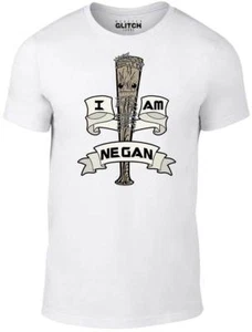 T-shirt uomo I Am Negan - Funny Galaxy Parody Walking Guardians Dead Lucille - Foto 1 di 2