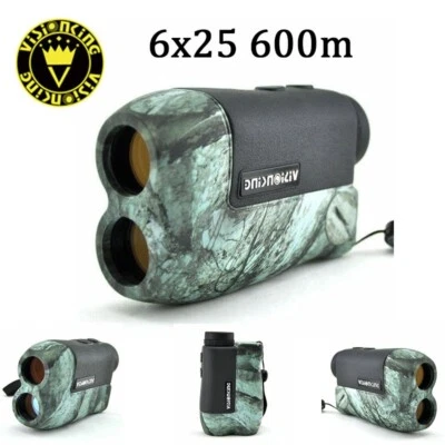 Visionking 6x25 Laser Range Finder Hunting Golf Rain Model 600m Measure Hunter  - Image 1 of 4
