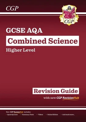 New GCSE Combined Science AQA Higher Revision Guide with CGP RevisionHub...  - Image 1 of 4