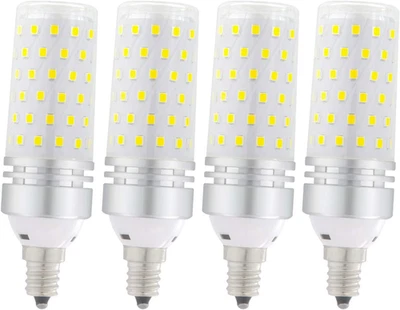 4 Pack E12 LED Bulb, 16W Candelabra LED Light Bulbs 100 Watt Equivalent, Dayligh - Image 1 of 4