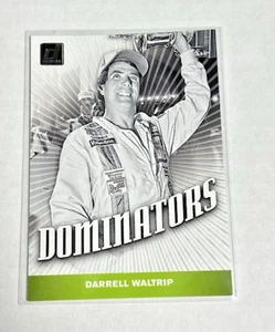 Donruss #D7 Dominators Darrell Waltrip Racing Insert 2020 - Imagen 1 de 2