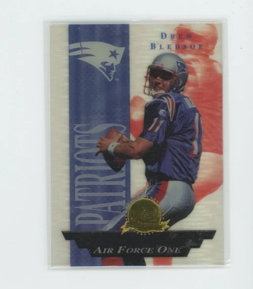 1996 Collectors Edge Presidents Reserve Air Force One Drew Bledsoe /2500 - Image 1 of 2
