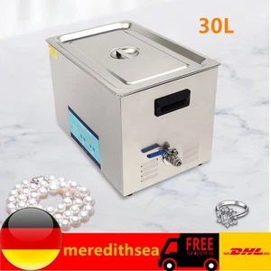 Limpiador ultrasónico aparato de limpieza ultrasónico 30L acero inoxidable limpiador ultrasónico - Imagen 1 de 18