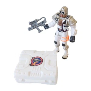 Chap Mei Space Quest Mission Squad 3.75" Action Figure 2001 With Gun And Case - Picture 1 of 16