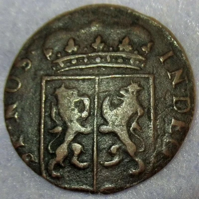 Certificate of Authenticity 1720 New York Penny Colonial Copper Cent Gelderland - Image 1 of 4