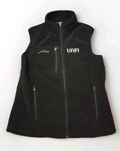 Eddie Bauer UNFI Herren Fleeceweste mit durchgehendem Reißverschluss Large schwarz Stehkragen  - Bild 1 von 3