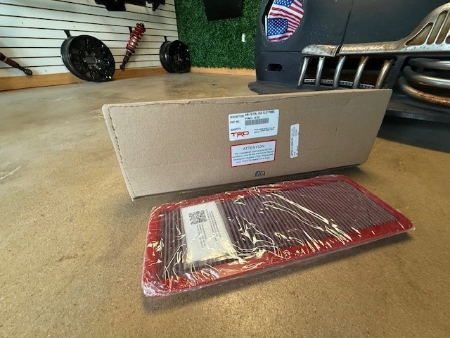 (1) Filtro de aire genuino Toyota TRD de alto rendimiento - PTR03-18132 - 2018 Toyota 86 Foto 1 de 4