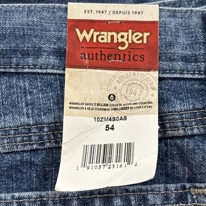 Neu mit Etikett Wrangler Herren 54 Carpenter niedrig Stretch 11" Schrittlänge Denim Jeansshorts blau - Bild 1 von 5