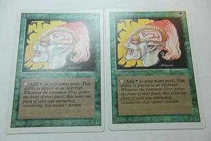 MTG Llanowar Elves x2- -Revised Edition-Lightly Played - Picture 1 of 1
