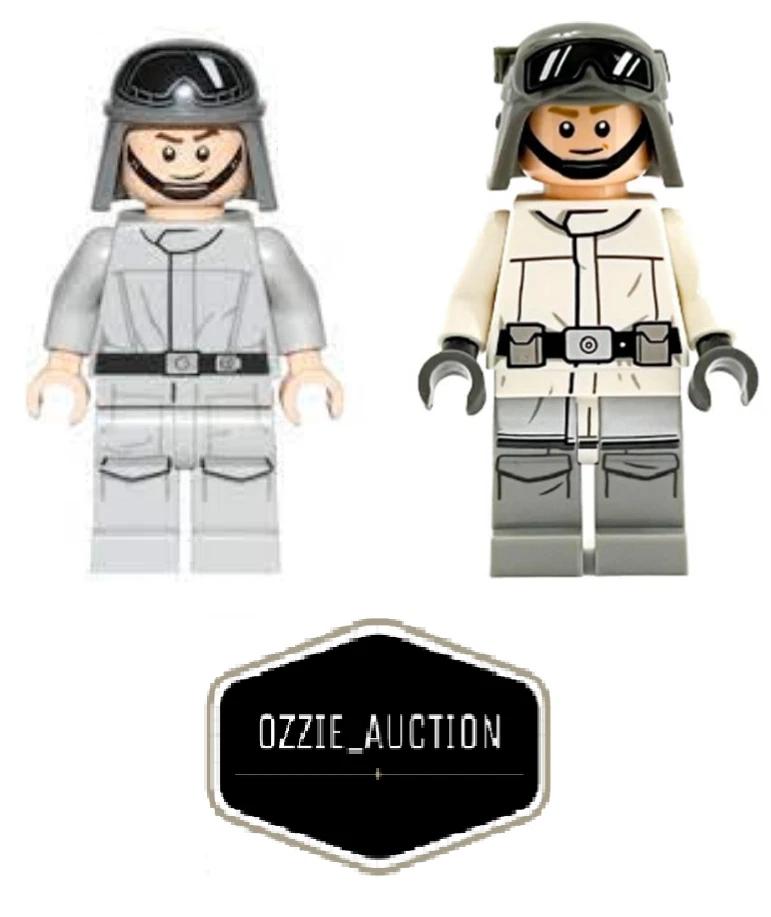 Lego Star Wars - AT-ST Drivers Lot of 2 Minifigure [75322 75153] - Image 1 of 1