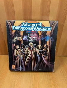 Advanced Dungeons And Dragons 2nd Edition Deck of Priest Spells KOMPLETT - SEHR GUTER ZUSTAND - Bild 1 von 13