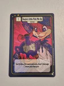 Neopets Battledome TCG Champions of Meridell Kayla's Little Pick Me Up R - Picture 1 of 2