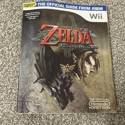 The Legend of Zelda Twilight Princess Official Nintendo Player's Guide w/ Poster - Image 1 of 3