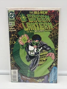 Green Lantern V.2 # 51 - 1er Kyle Rayner en nuevo disfraz bolsa y tabla casi nuevo - Imagen 1 de 8