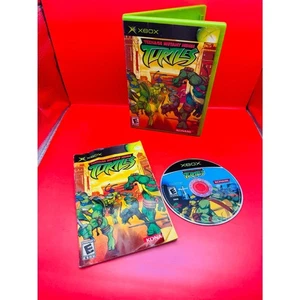 Teenage Mutant Ninja Turtles TMNT (Microsoft Xbox, 2003) CIB Complete TESTED - Picture 1 of 2
