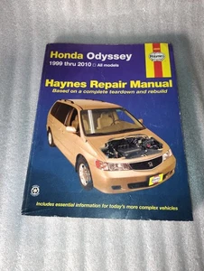 Honda Odyssey 1999-2010 Haynes Repair Manual Automotive Guide - Foto 1 di 6
