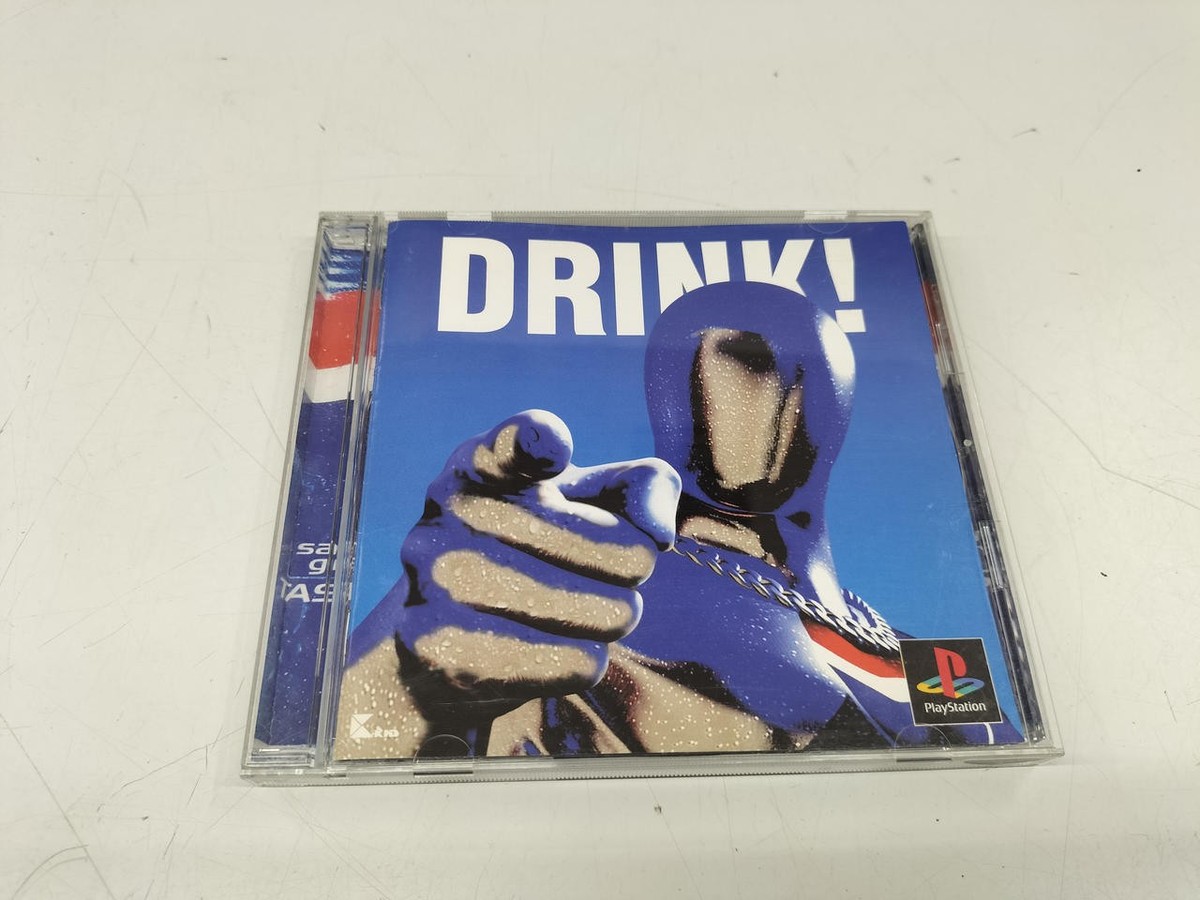 PlayStation - ps1 ペプシマン SONY PS1 PEPSI MAN PlayStation Pepsi Cola retro game