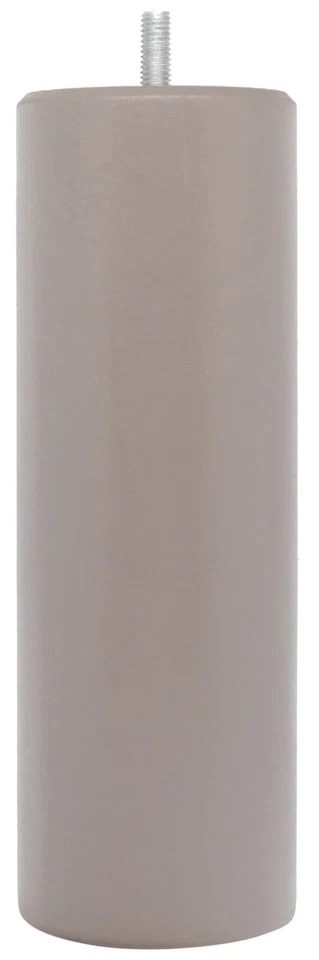 AM20170055 Jeu de 4 Pieds de Lit Bois Laqué Noir 20 x 7 x 7 cm - Photo 1/1