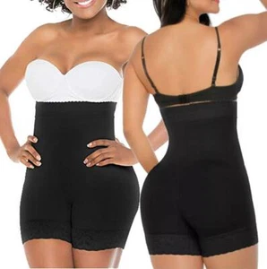 High Waist Tummy Control Padded Panty Butt Lifter Shaper Fake Ass Shorts Pants - Picture 1 of 25