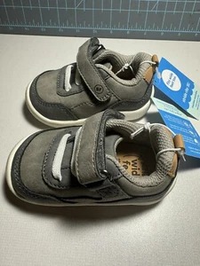 Boy Kids Shoes 3m Stride Rite 360 Grey Shoes - Picture 1 of 6